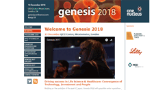 Desktop Screenshot of genesisconference.com